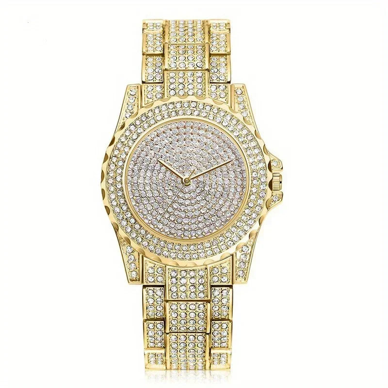 Fashion Crystal Full Steel Women Watches Ladies Wristwatch Quartz Woman