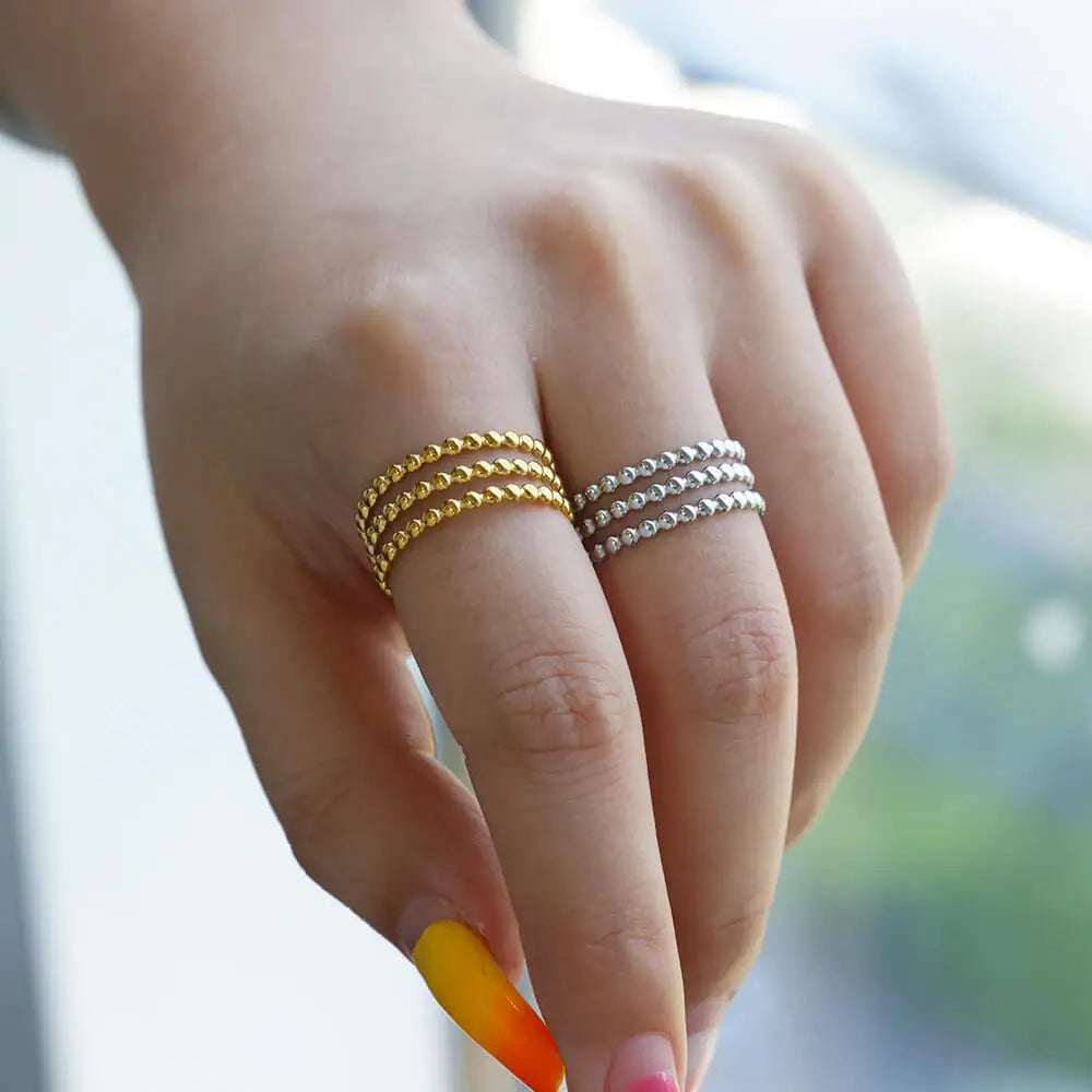 Classic Beads Ring