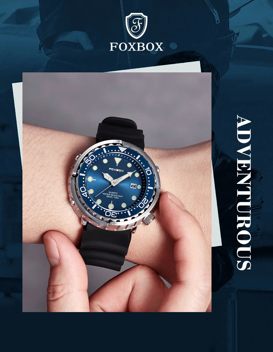 Fashion Spirt Watch For Men Top Brand Luxury
