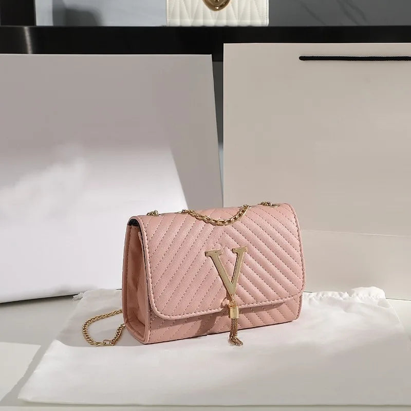 Embroidery Women Crossbody Bag Thread Luxury Handbag.Shoulder Bag