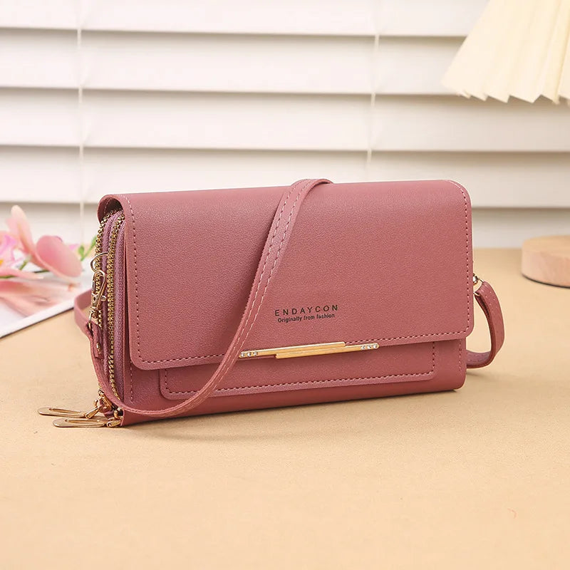 New Women's Wallet Korean Multifunctional Shoulder Bag