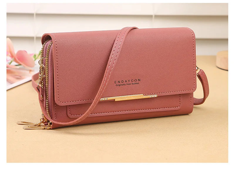 New Women's Wallet Korean Multifunctional Shoulder Bag