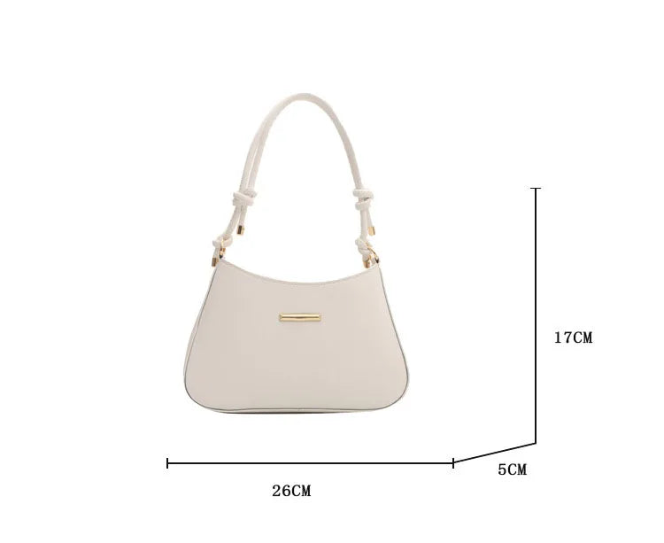 Underarm Shoulder Bags for Women.New Texture PU Leather Crossbody Bag