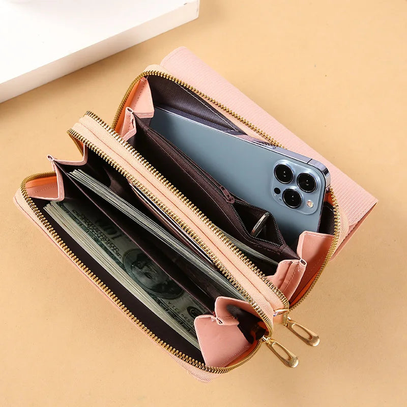New Women's Wallet Korean Multifunctional Shoulder Bag