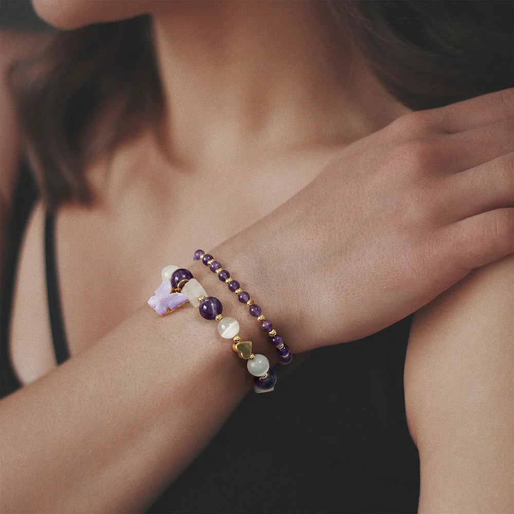 Twin Crystal Butterfly Bracelets