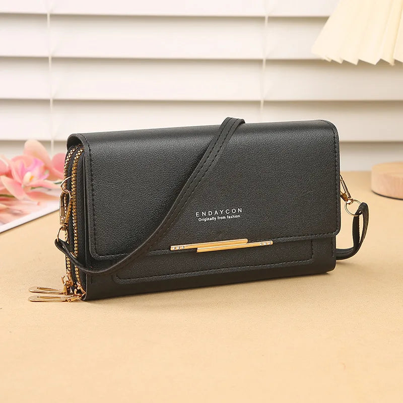 New Women's Wallet Korean Multifunctional Shoulder Bag