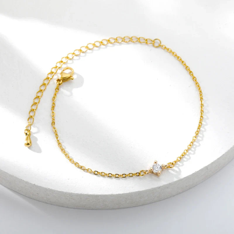 Ivy's Solitaire Bracelet