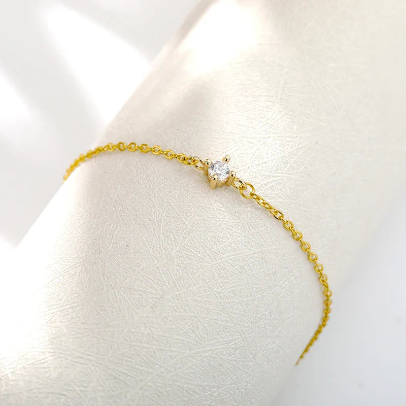 Ivy's Solitaire Bracelet