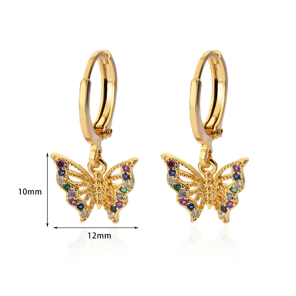 Aurora Butterfly Earrings