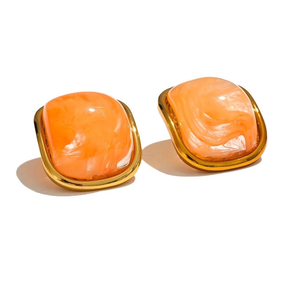 18K Gold-Plated Summer Charm Earrings