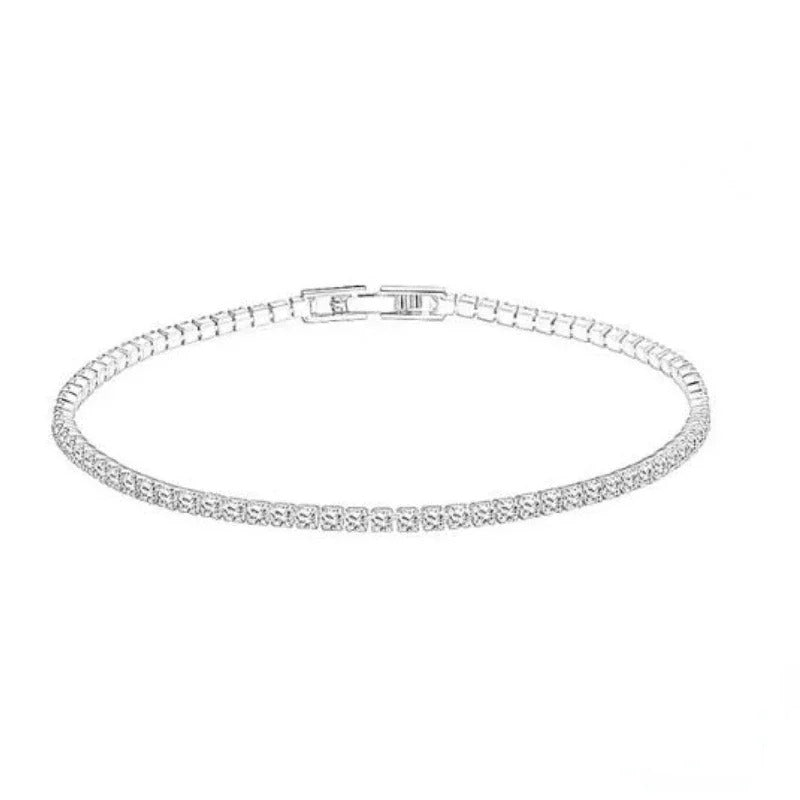 Sterling 925 Silver Tennis Bracelet