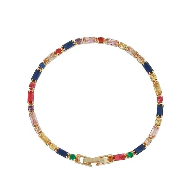 Royal Stone Chain Bracelet
