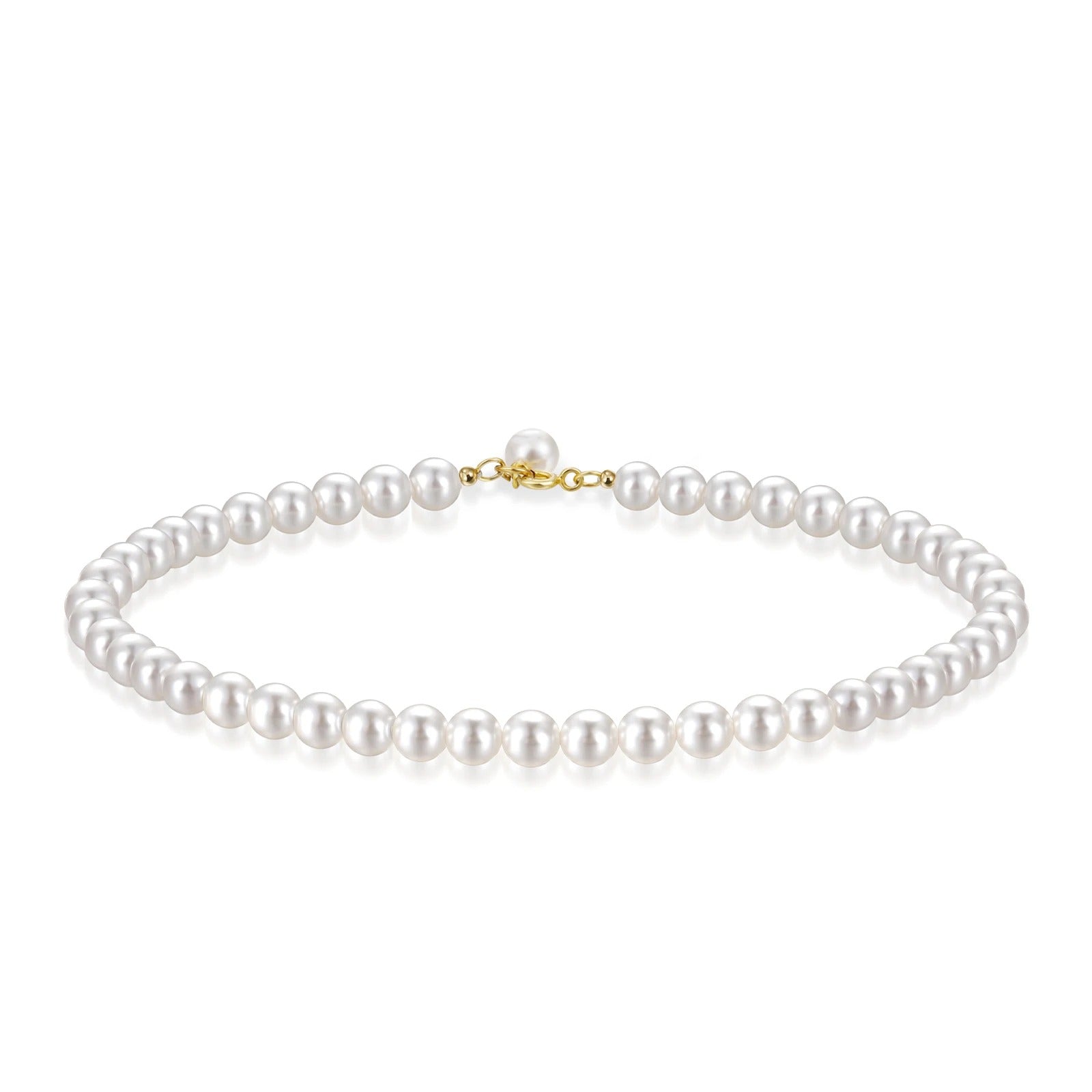 Sterling Silver Pearl Bracelet