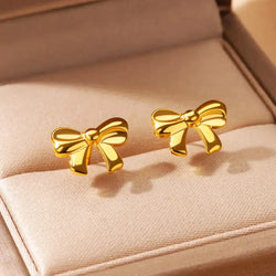 Bow Stud Earrings