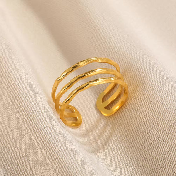 Layered Gold Ring