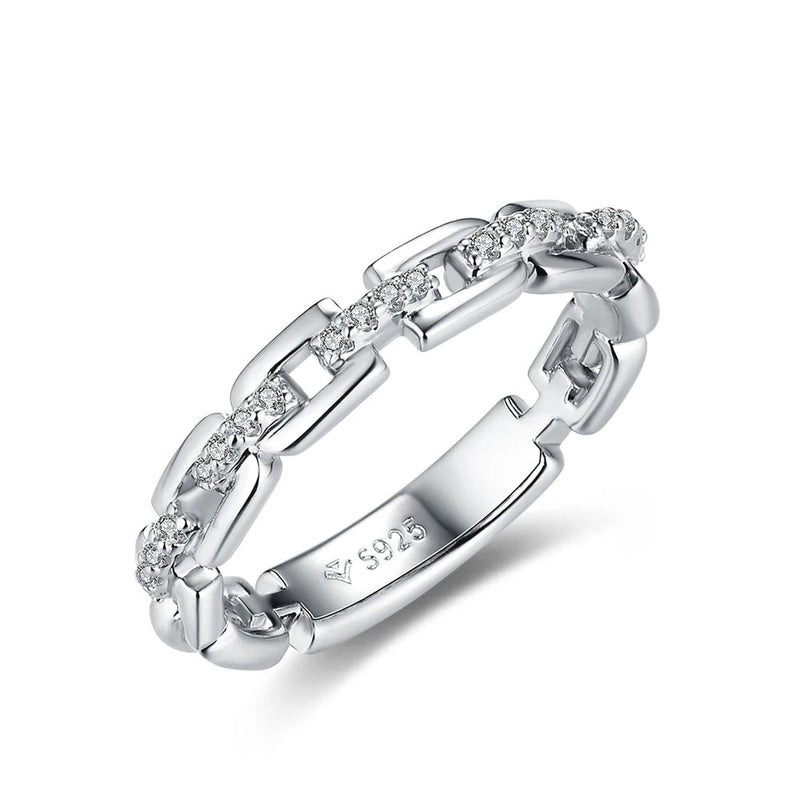 Moissanite Eternity Ring