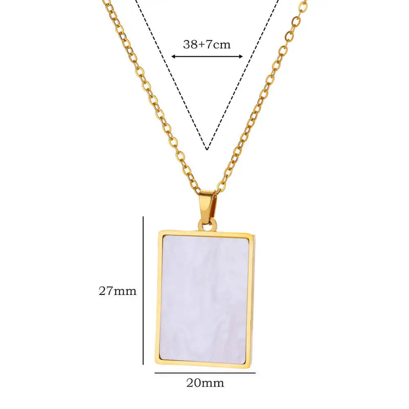 Gold Pendant Necklace