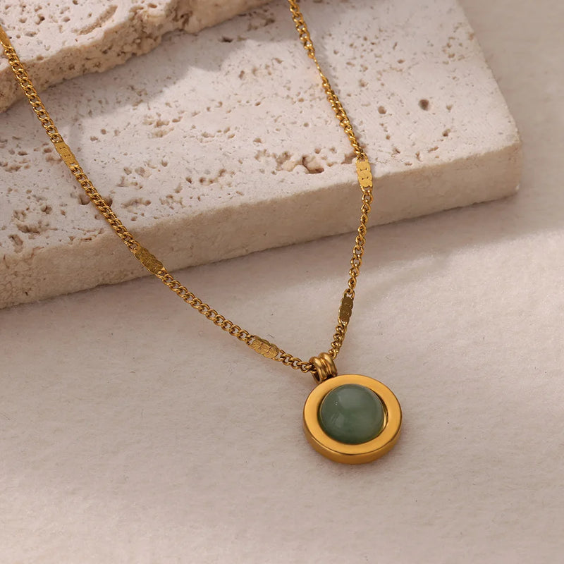 Jade Pendant Necklace