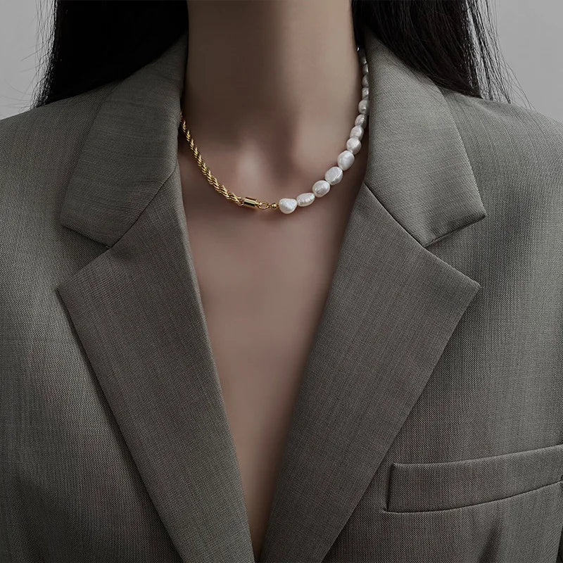 Baroque Pearl Necklace