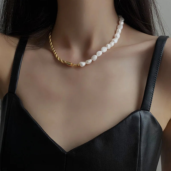 Baroque Pearl Necklace