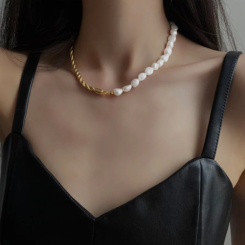 Baroque Pearl Necklace