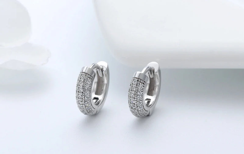 Sterling Silver Hoop Earrings