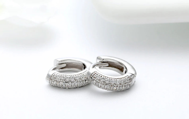 Sterling Silver Hoop Earrings