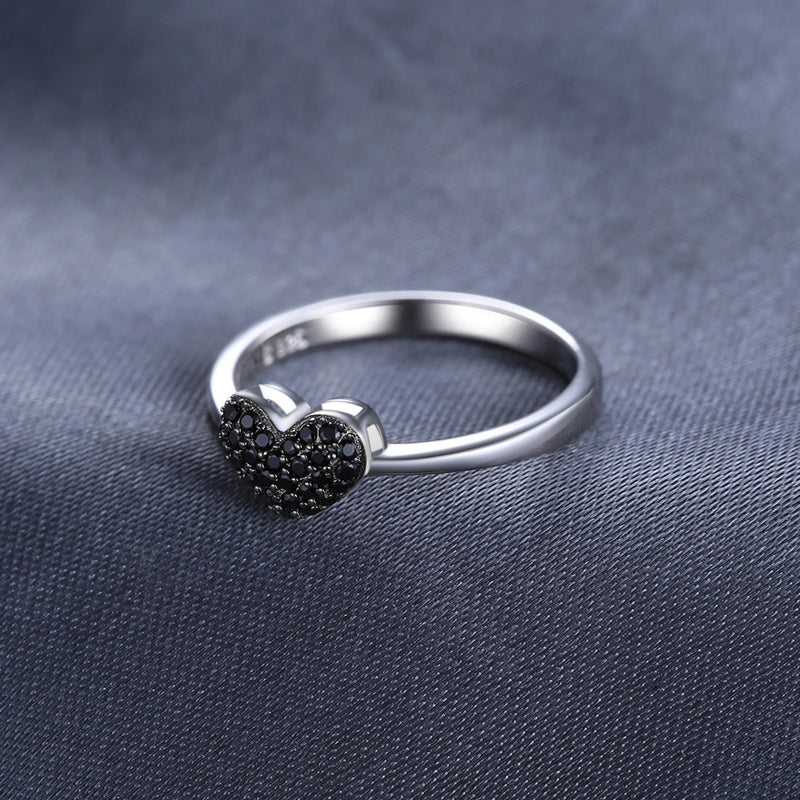 Silver Midnight Ring