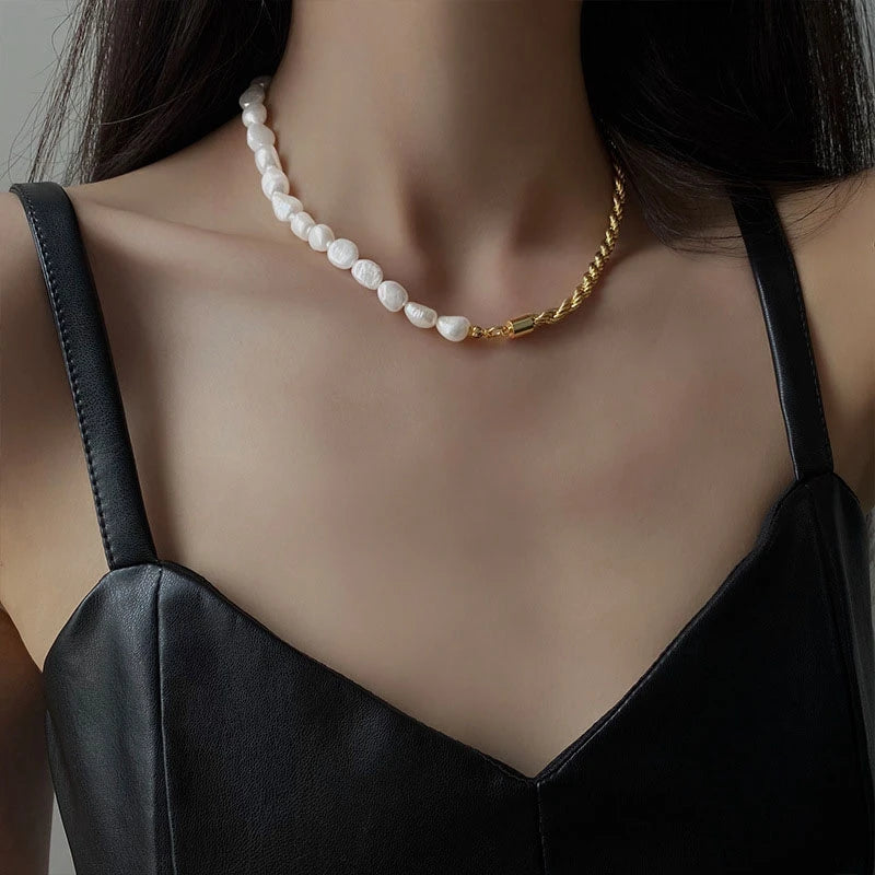 Baroque Pearl Necklace