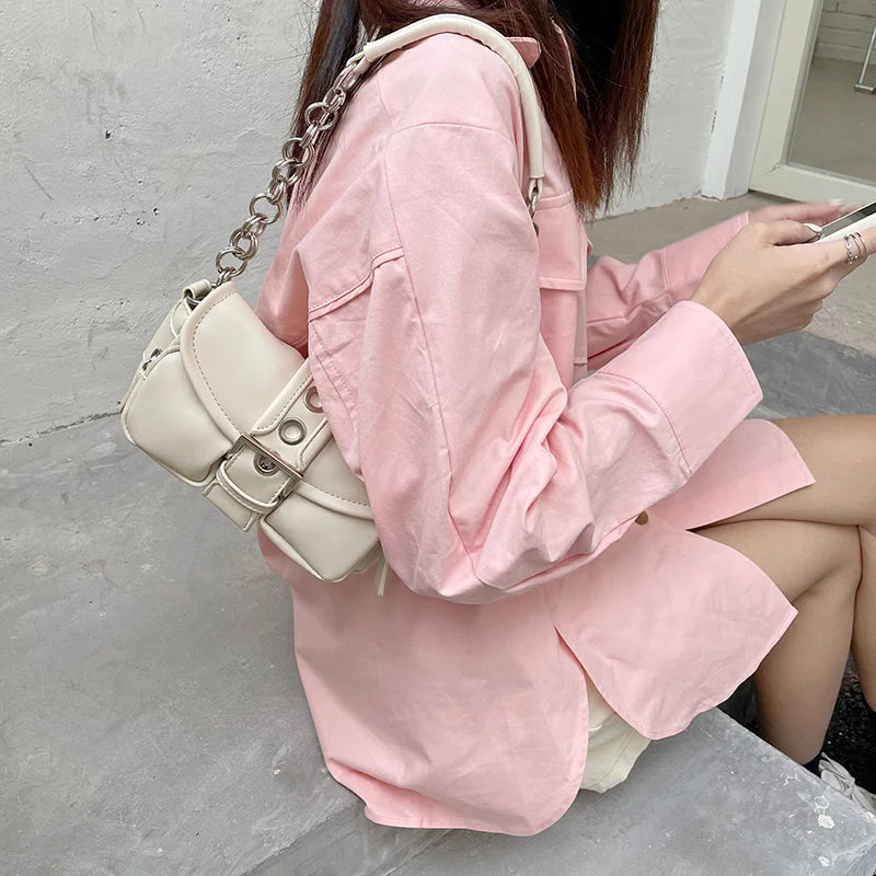Retro Women's Chain Small Shoulder Bag