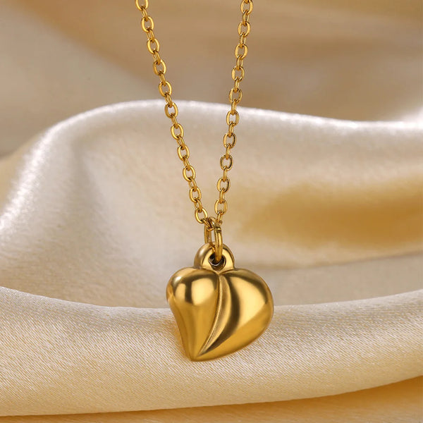 Glossy Heart Necklace