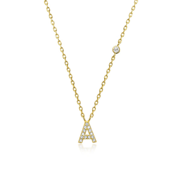 Mono Initial Necklace