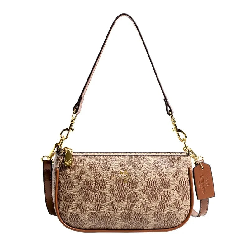 Fashionable Underarm Printed Handbag .High-End Versatile Crossbody bag