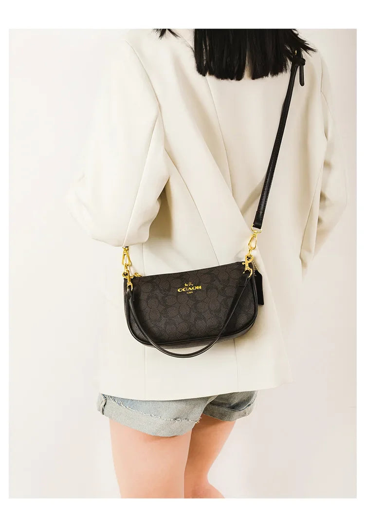 Fashionable Underarm Printed Handbag .High-End Versatile Crossbody bag