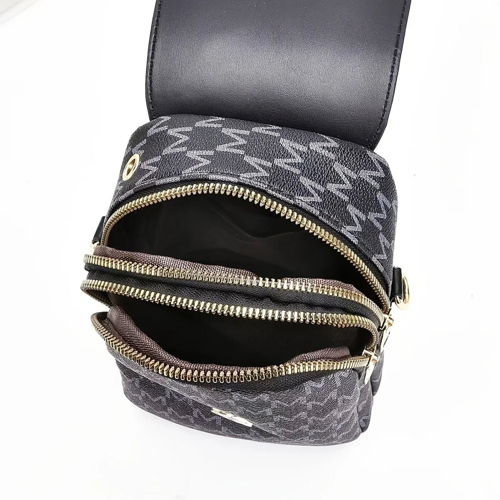 Stylish And Elegant Multi-Layered Mini Bag with a Classic Design