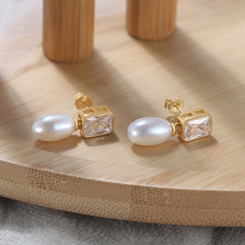 Baroque Pearl Earrings