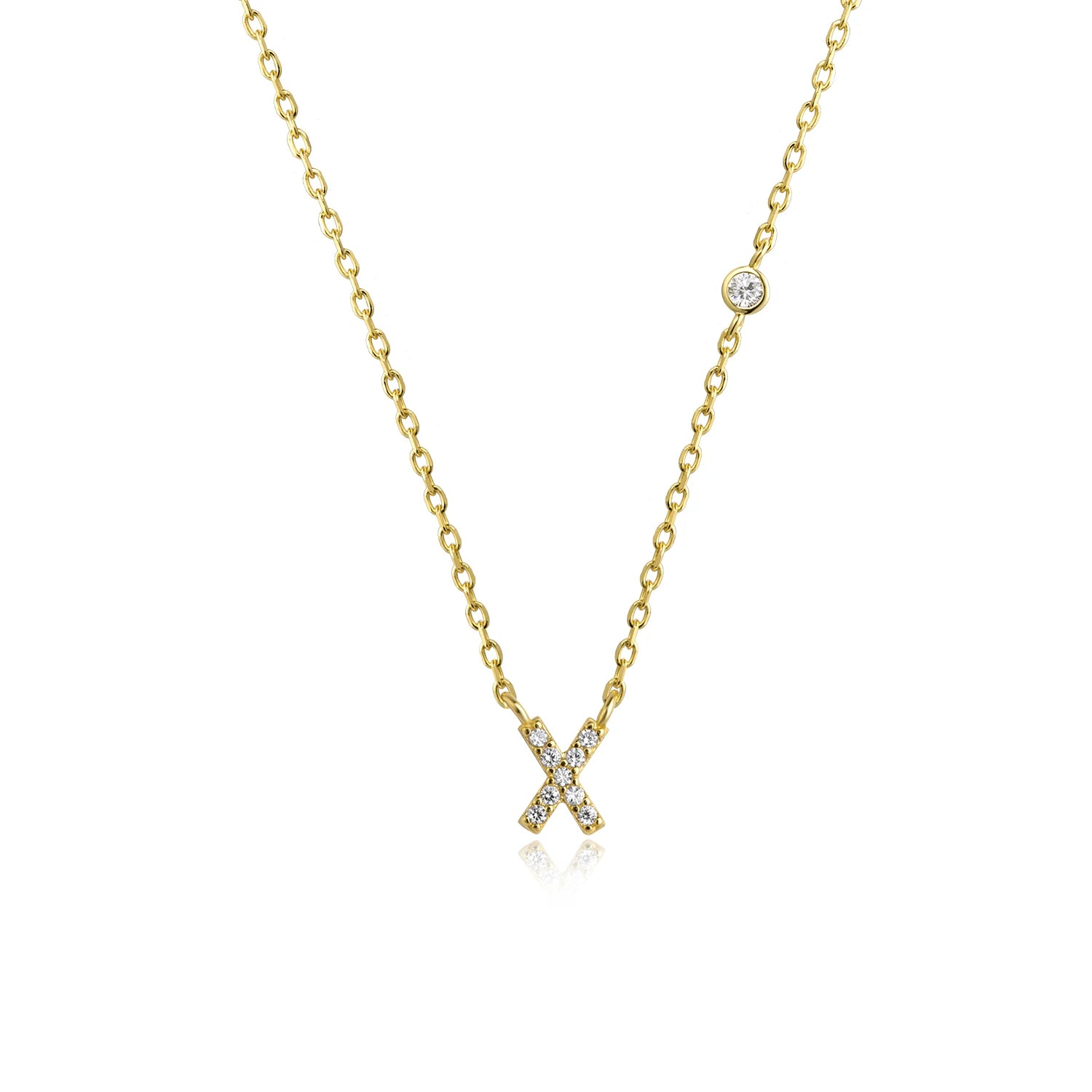 Mono Initial Necklace