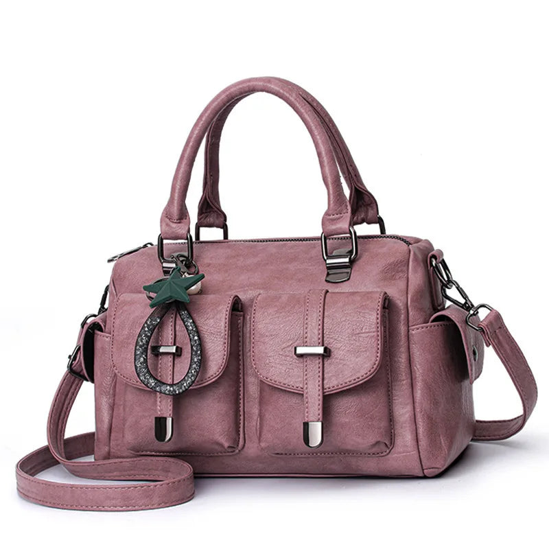 New Women bag  Handbags Bag for 2026 Female Crossbody new High quality fashionable shoulder bag designer travel Hairball bag