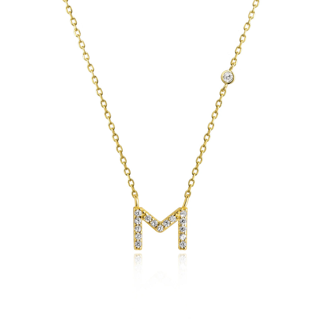 Mono Initial Necklace