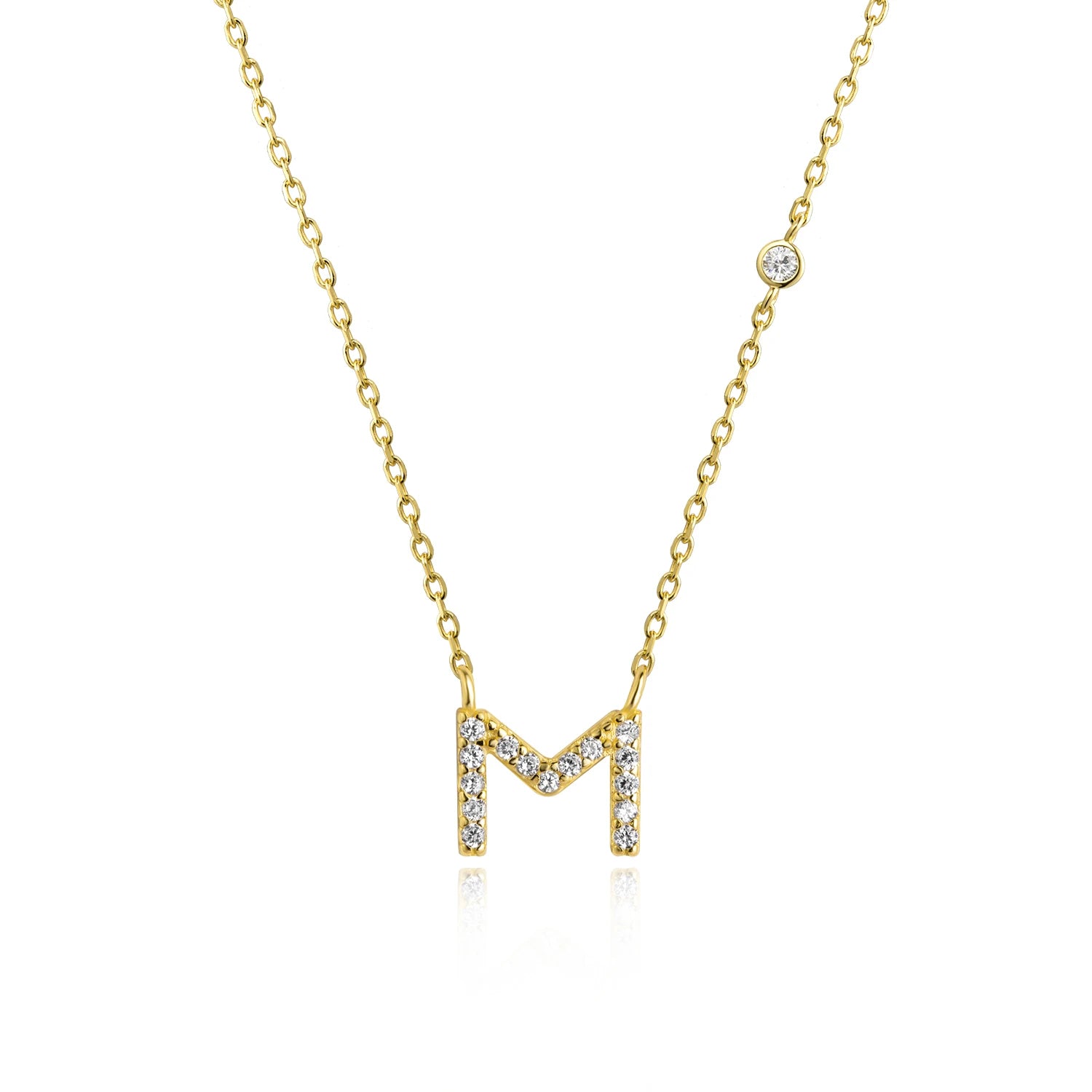 Mono Initial Necklace