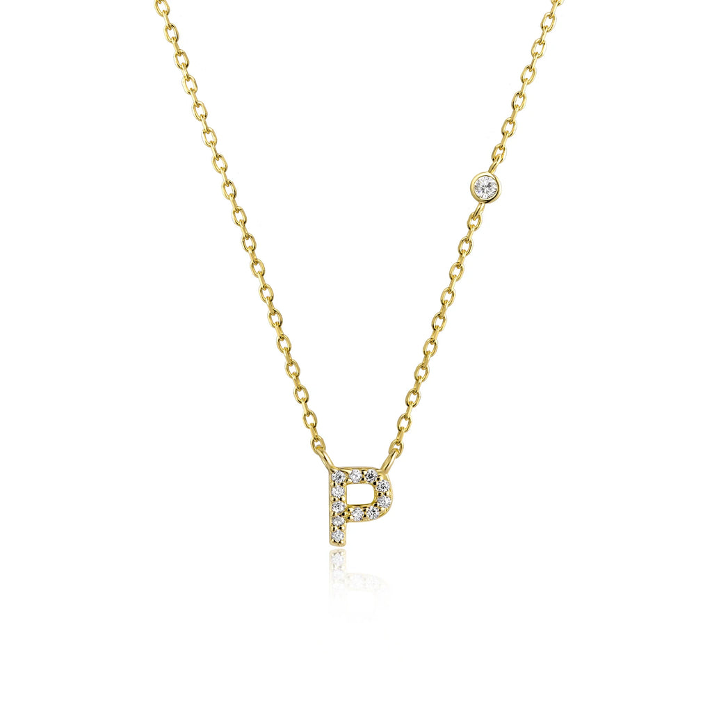 Mono Initial Necklace