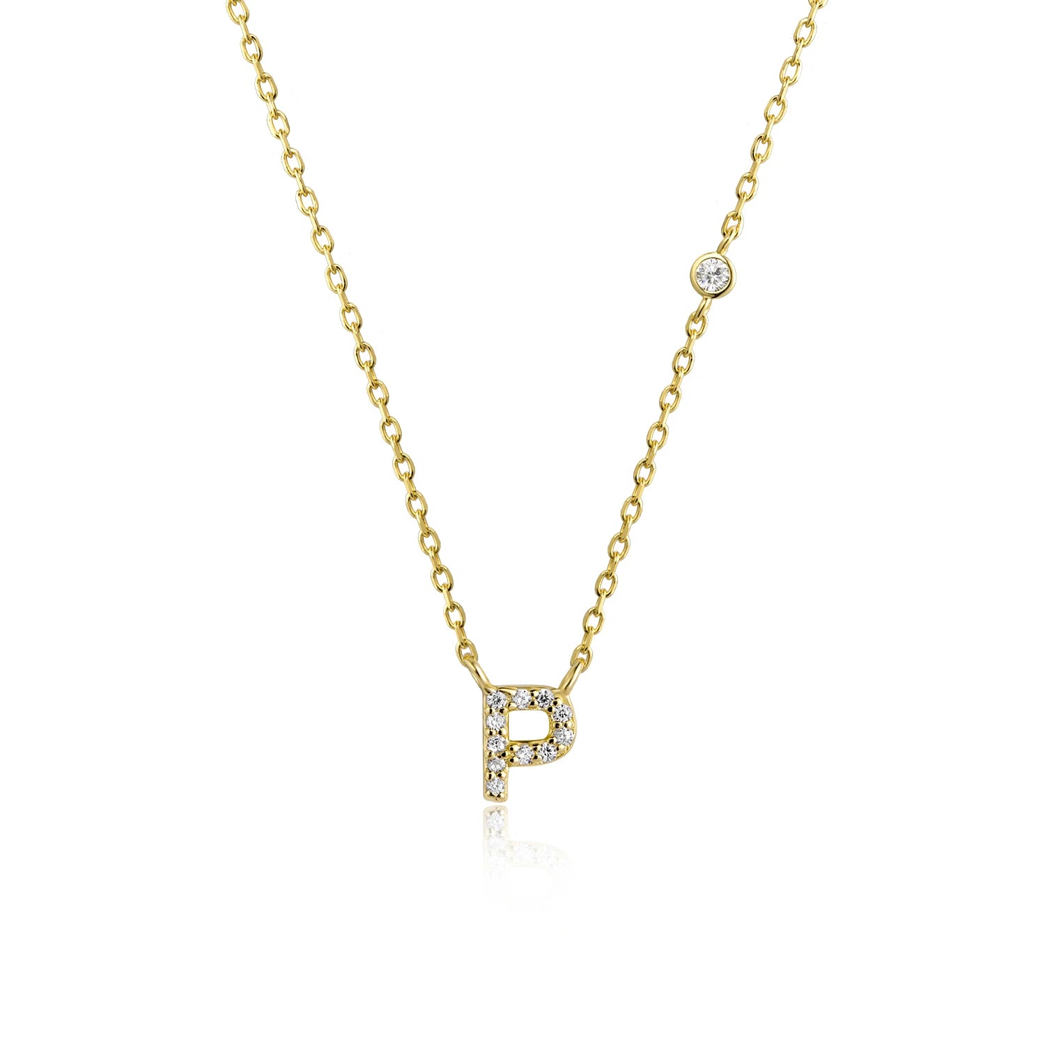 Mono Initial Necklace