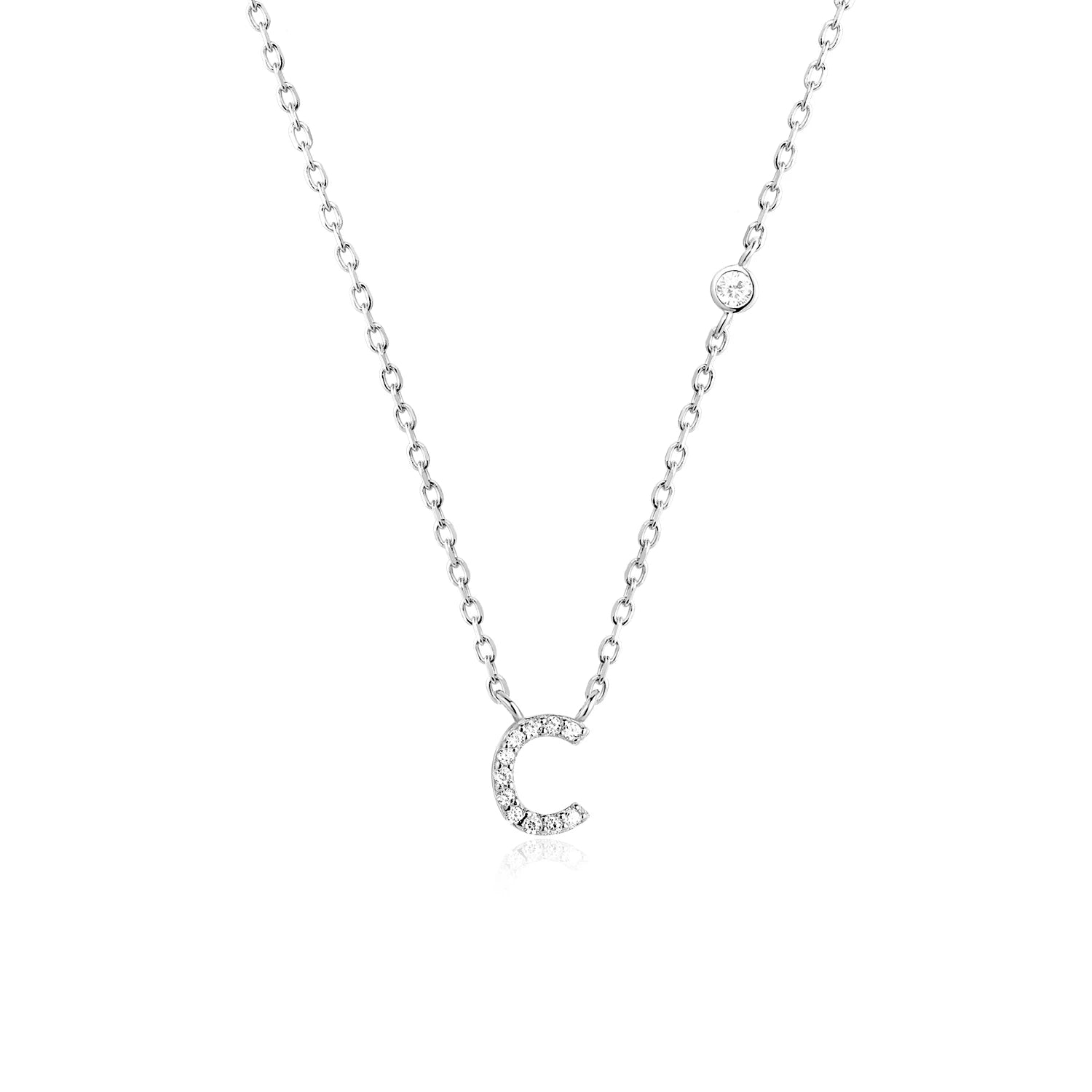 Mono Initial Necklace