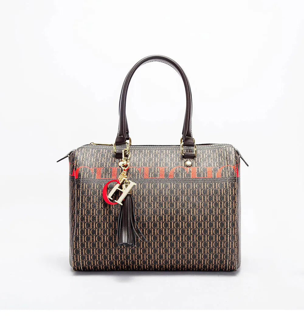 Exquisite Floral Pattern Travel Banquet High Grade Handbag