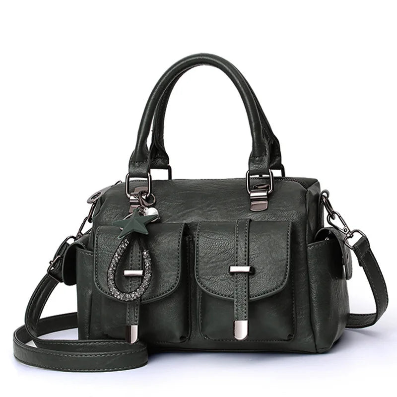 New Women bag  Handbags Bag for 2026 Female Crossbody new High quality fashionable shoulder bag designer travel Hairball bag