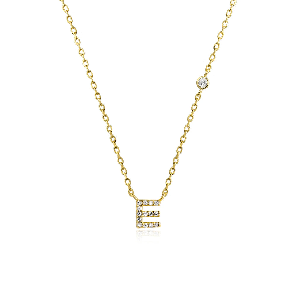 Mono Initial Necklace