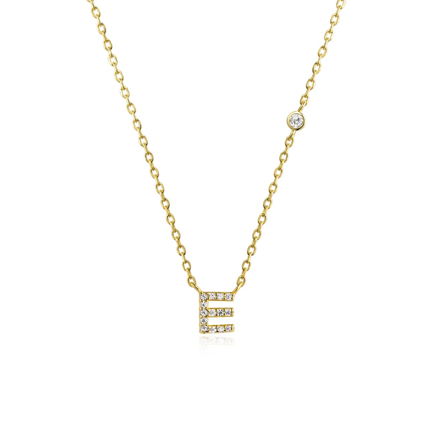 Mono Initial Necklace