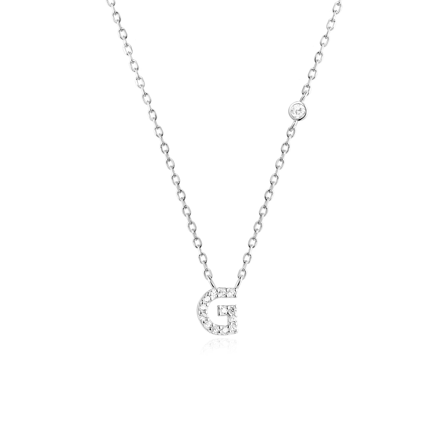 Mono Initial Necklace