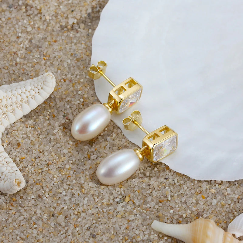 Baroque Pearl Earrings