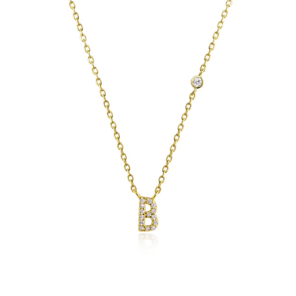 Mono Initial Necklace